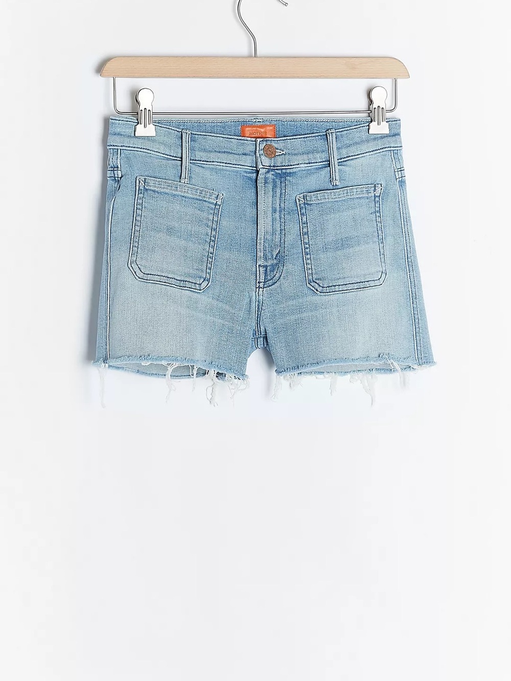 Mother Denim for Anthropologie The Patchie short in the Poppy Fields wash 25 NWT - Picture 2 of 10